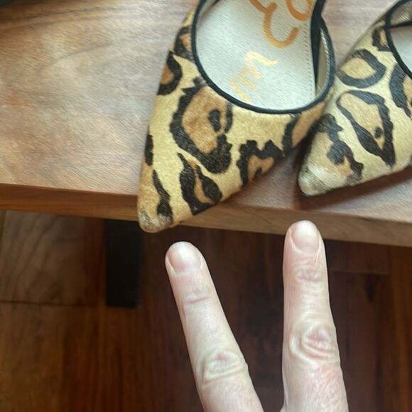 Animal print Sam Edelman heels - Picture 9 of 11